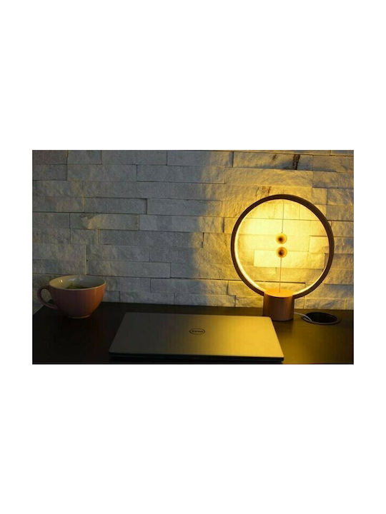 Allocacoc Heng Balance Lamp Round Декоративна Лампа Бежов