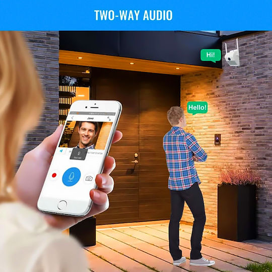 Andowl Hidden Camera WiFi 5MP with Memory Card Slot and Motion Detector