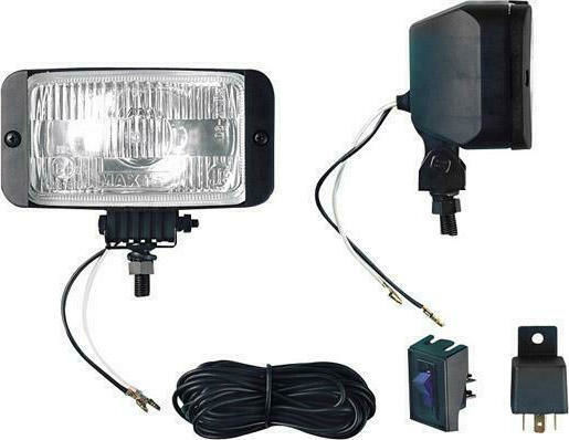 Lampa Prox Square Headlights Car Universal 12V 55W with White Lighting 2pcs