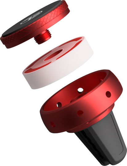 Tellur FreshDot Car Mobile Mount with Magnet Red