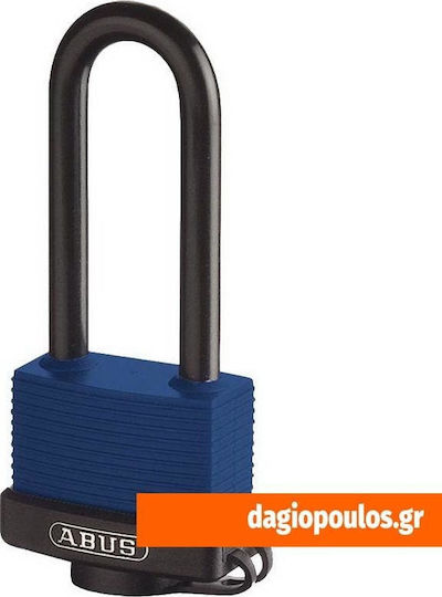 Abus 70IB/45HB63 Steel Padlock Lengthened with Key 45mm Blue 1pcs