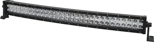 GloboStar Pro Series Waterproof LED Lightbar Universal 10-30V 120W with White Lighting 1pcs 85471