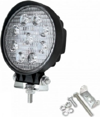 Roundς Waterproof Headlights Car LED Universal 12 / 24V 27W 11.3cm 1pcs