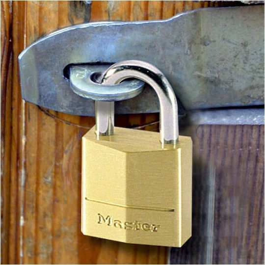 Master Lock 130EURD Бронзово Лукето Заключване на скоба с ключ 30мм 1бр