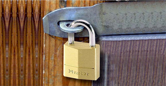Master Lock 140EURD Бронзово Лукето Заключване на скоба с ключ 40мм 1бр