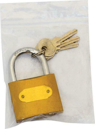 Ergo Padlock Brass with Key 32mm 1pcs