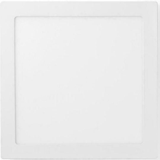 Nedis Platz Draußen LED Panel 18W mit Kaltweiß Licht 6500K