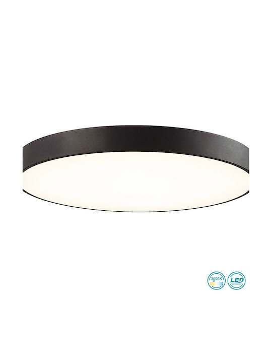 Viokef Madison Round Outdoor LED Panel 30W with Warm White Light 40x40cm