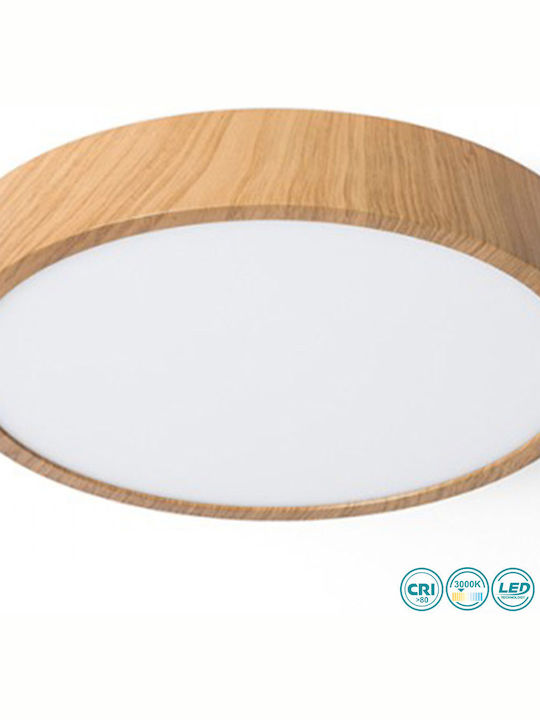 Rendl Light Studio Hue R 22 Ceiling Round Outdoor LED Panel 24W with Warm White Light 3000K