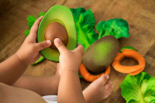 Oli&Carol Arnold the Avocado Μασητικό Οδοντοφυΐας από Καουτσούκ για 3 m+