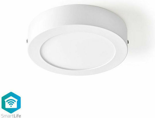 Nedis Rund Draußen LED Panel 12W mit Natürliches Weiß Licht 4000K