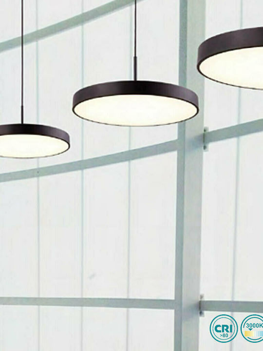 Viokef Madison Rotund În aer liber Panou LED Putere 40W cu Alb Cald Lumini 50x50cm.