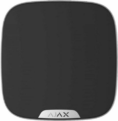 Ajax Systems Brandplate Cover Peripheral Security Systems for StreetSiren DoubleDeck Black