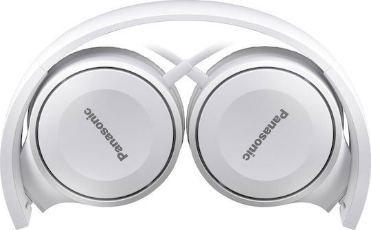Panasonic RP-HF100E Wired On Ear Headphones with Radio White