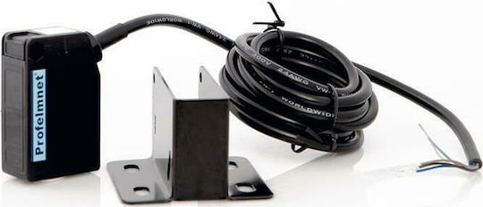 Profelmnet Wireless Waterproof Garage Door Photocell Sensor with Reflector and Range 15m