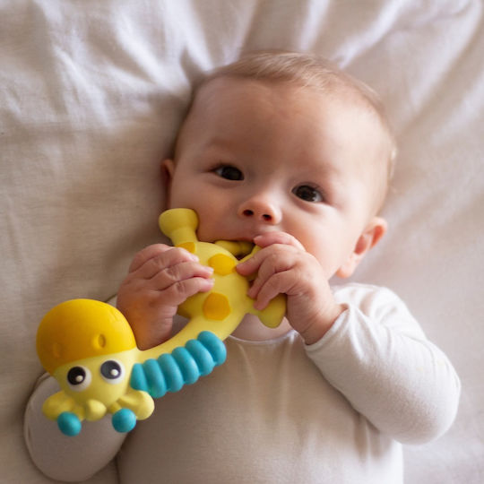 Playgro Teething Ring Rubber for 3 Months+