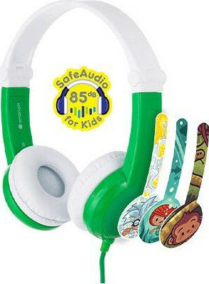 BuddyPhones Discover Жични On Ear Слушалки Зелени