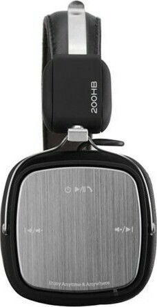 Remax RB-200HB Wireless / Wired On Ear Headphones with 10 hours of Operation Black