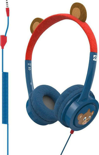 iFrogz Little Rockerz Costume Bear Kabelgebunden Kinder Am Ohr Kopfhörer Red / Blue