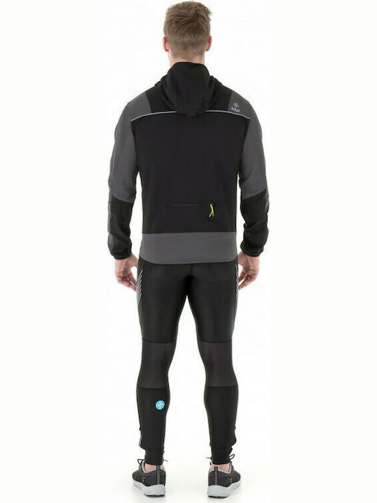 Kilpi Joshua Herren Winter Jacke Softshell Wasserdicht und winddicht Schwarz