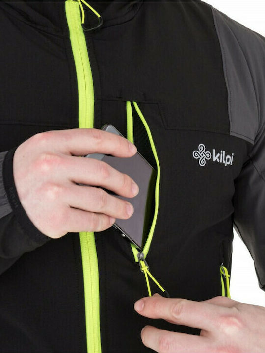 Joshua Winter Jacket Softshell Waterproof and Windproof Black