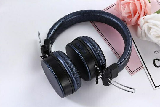 SY-BT1604 Fără fir Bluetooth On Ear Căști cu 6 ore de Funcționare Albastru marin