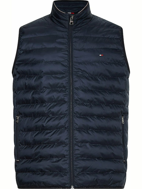 Sleeveless Jacket Puffer Navy Blue