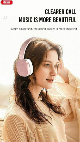 XO BE23 Fără fir Bluetooth Pe ureche Căști Roz 16.003.0057