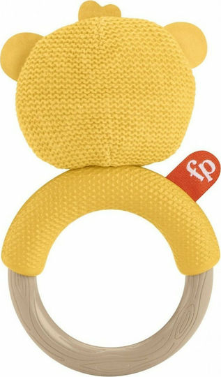 Fisher Price Bärchen Beißring für das Zahnen aus Stoff für 3 m+