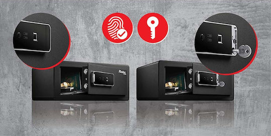 Master Lock LX110BEURHRO Safe with Digital Fingerprint Lock L43xW37xH20cm 541100112