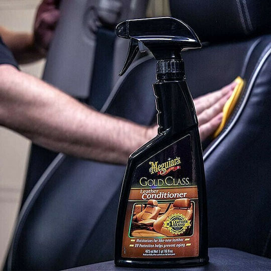 Meguiar's Leather Conditioner Σπρέι Προστασίας για Δερμάτινα Μέρη Αυτοκινήτου 473ml