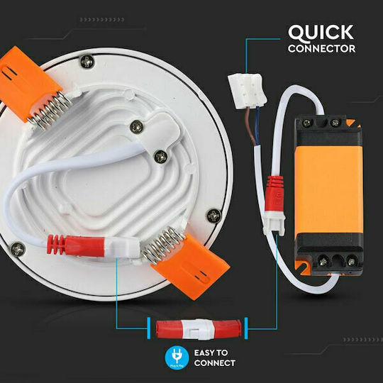 V-TAC Vertieft LED-Panel 29W 20cm