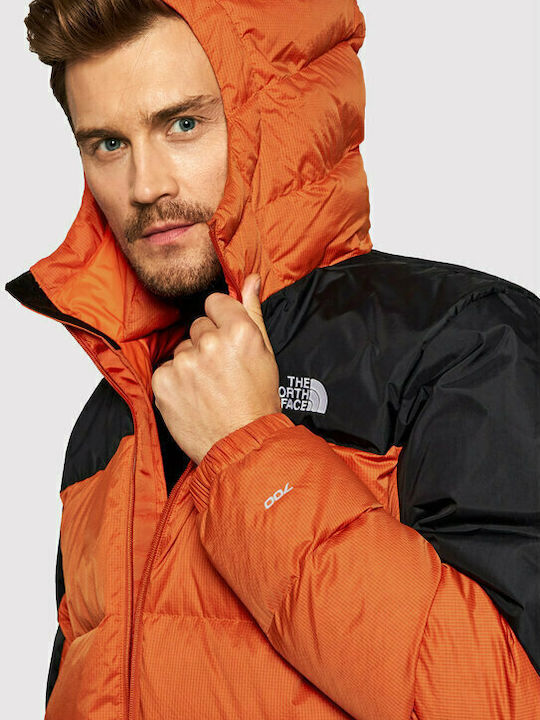 Diablo Down Winter Jacket Puffer Orange