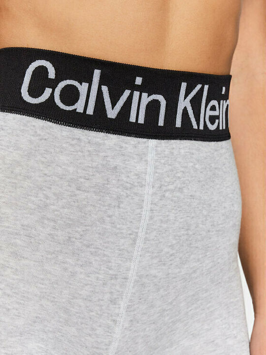 Frauen Lang Leggings Hochgeschnitten Gray