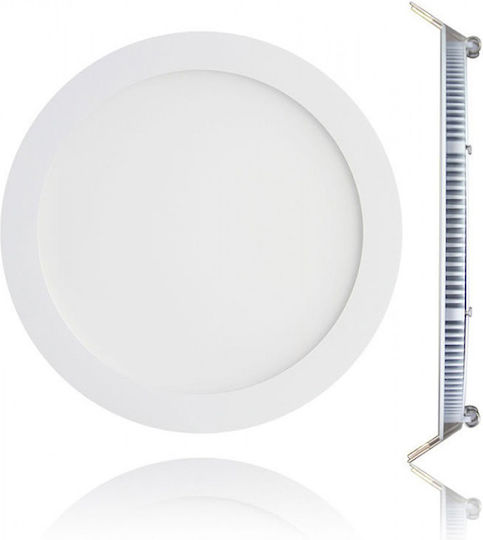 Aca Χωνευτό LED Panel 12W 17εκ. Aca Χωνευτό LED Panel 12W 17εκ.