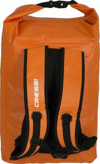 CressiSub Wasserdichte Tasche Rucksack mit einer Kapazität von 60 Litern Orange
