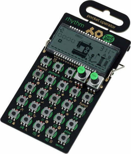 Teenage Engineering PO-12 Rhythm Drum Machine με Οθόνη και με 16 Pads TE-PO-12