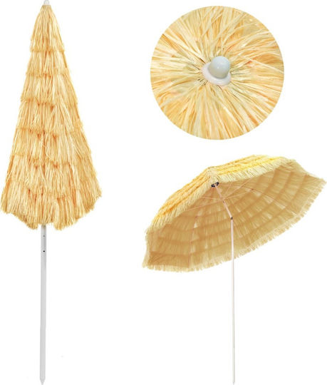 Metal Garden & Terrace Parasol Hawaii Beige 3x3m