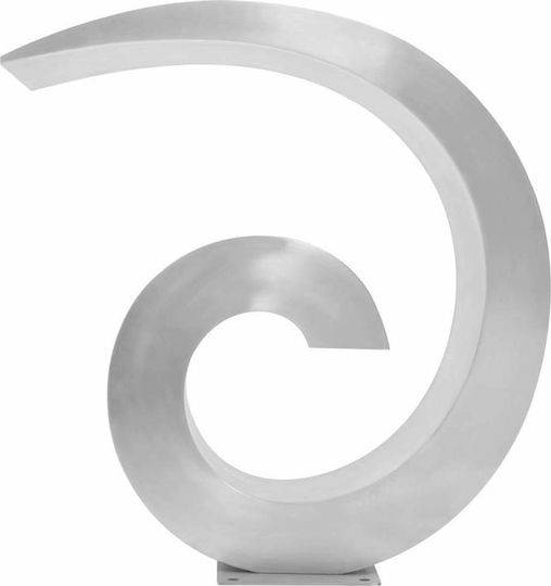 vidaXL Pool Waterfall made of Stainless Steel 53x50x30cm Silver