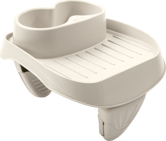 Intex Отделящ Сервитьорски Поднос За Спа Аксесоари За Басейн 18x26x22см Бежов