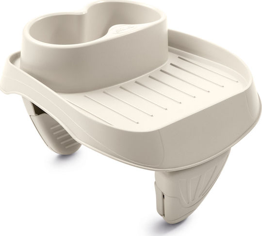 Intex Отделящ Сервитьорски Поднос За Спа Аксесоари За Басейн 18x26x22см Бежов