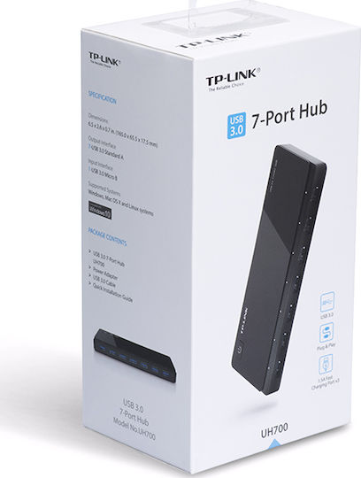 TP-LINK v1 Hub 7 Ports USB 3.0 with USB-A Connection