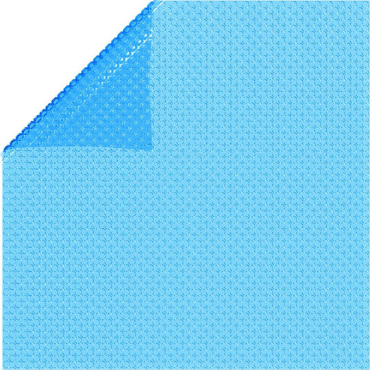 vidaXL Solar Rectangular Pool Cover from Polyethylene Blue 450x220cm 1pcs