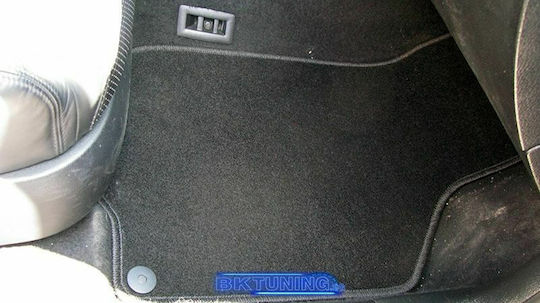 Petex Set Față și Spate Covoare Auto 4 Bucăți pentru VW Gândac / Bora / Magazin Online de Golf 1998-2002 Negre