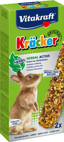 Vitakraft Treat for Rabbit with Fruits Kracker Duo 112gr 2pcs
