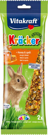 Vitakraft Treat for Rabbit with Fruits Kracker Duo 112gr 2pcs