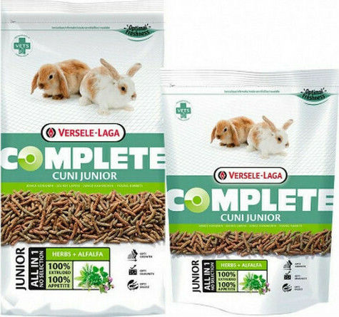 Versele Laga Τροφή για Νεαρό Κουνέλι με Βότανα Complete Cuni Junior 500gr