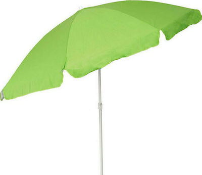 Campus Foldable Beach Umbrella Ecru Diameter 2m with UV Protection White