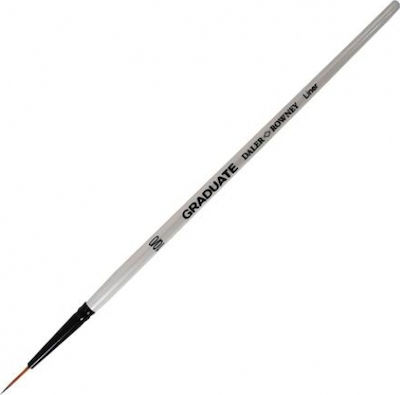 Daler Rowney Graduate Synthetic Liner Round Paint Brush Πινέλο Συνθετικό Λεπτό 10/0 No10