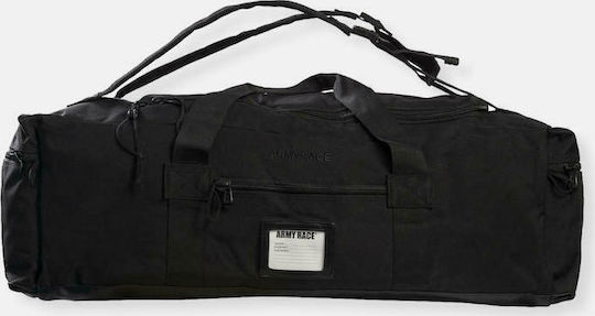Army Race Military Backpack Travel made of Polyester Black 70lt